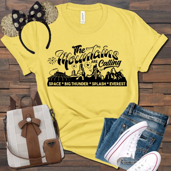 The Mountains Are Calling Shirt, Mountains Rides Shirt, Family Trip Shirt, Vacation Shirt, Park Shirt, Women's Shirt, Unisex Shirt